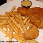 Chicken Thumb Platter with Fries (not gluten-free)